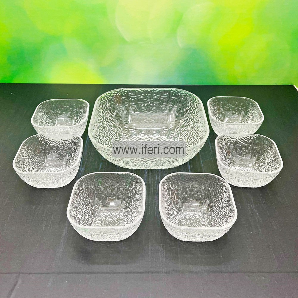 7 Pcs Glass Firni, Dessert Serving Bowl Set FH7982