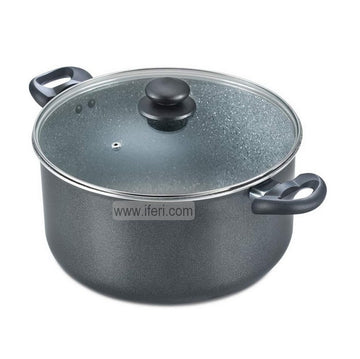 28cm Prestige Omega Deluxe Granite Coated Non-stick Stock Pot, Cookware PG36315