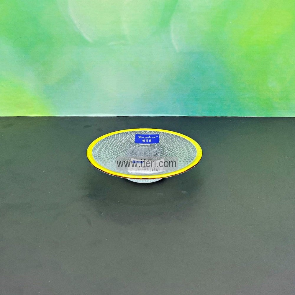 6 Pcs Exclusive Golden Rim Glass Firni, Dessert, Sweet Serving Bowl RH0316