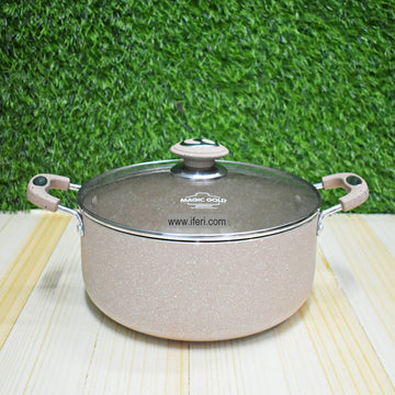26 cm Magic Gold Non-stick Cookware with Lid TG00094