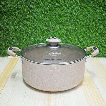 32 cm Magic Gold Non-stick Cookware with Lid TG00094