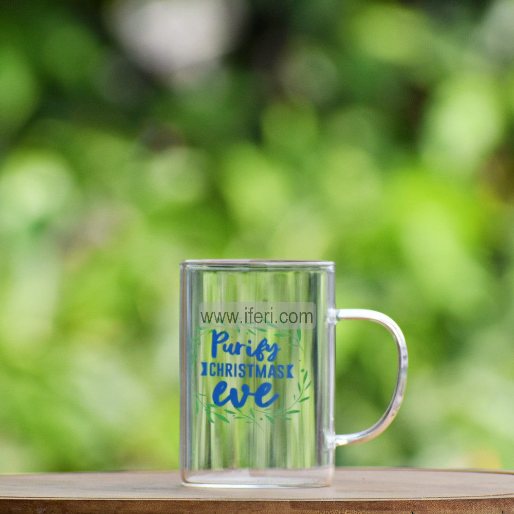4 Inch Borosilicate Glass Coffee Mug MT320