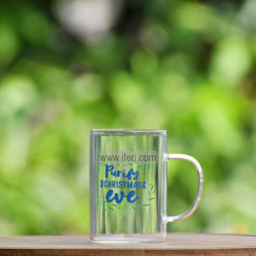 4 Inch Borosilicate Glass Coffee Mug MT320