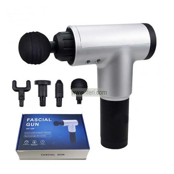 Portable Handheld Rechargeable Electric Fascial Gun, Massage Gun with 4 Detachable Heads KH-320