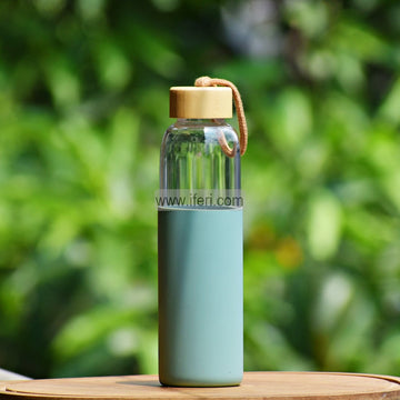 9.5 Inch Glass Water Bottle MT326