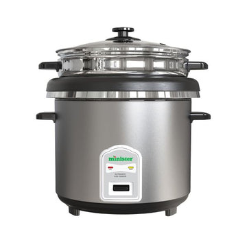 Minister 3.0 Liter Double Stainless Steel Pot Rice Cooker- MI-RCS