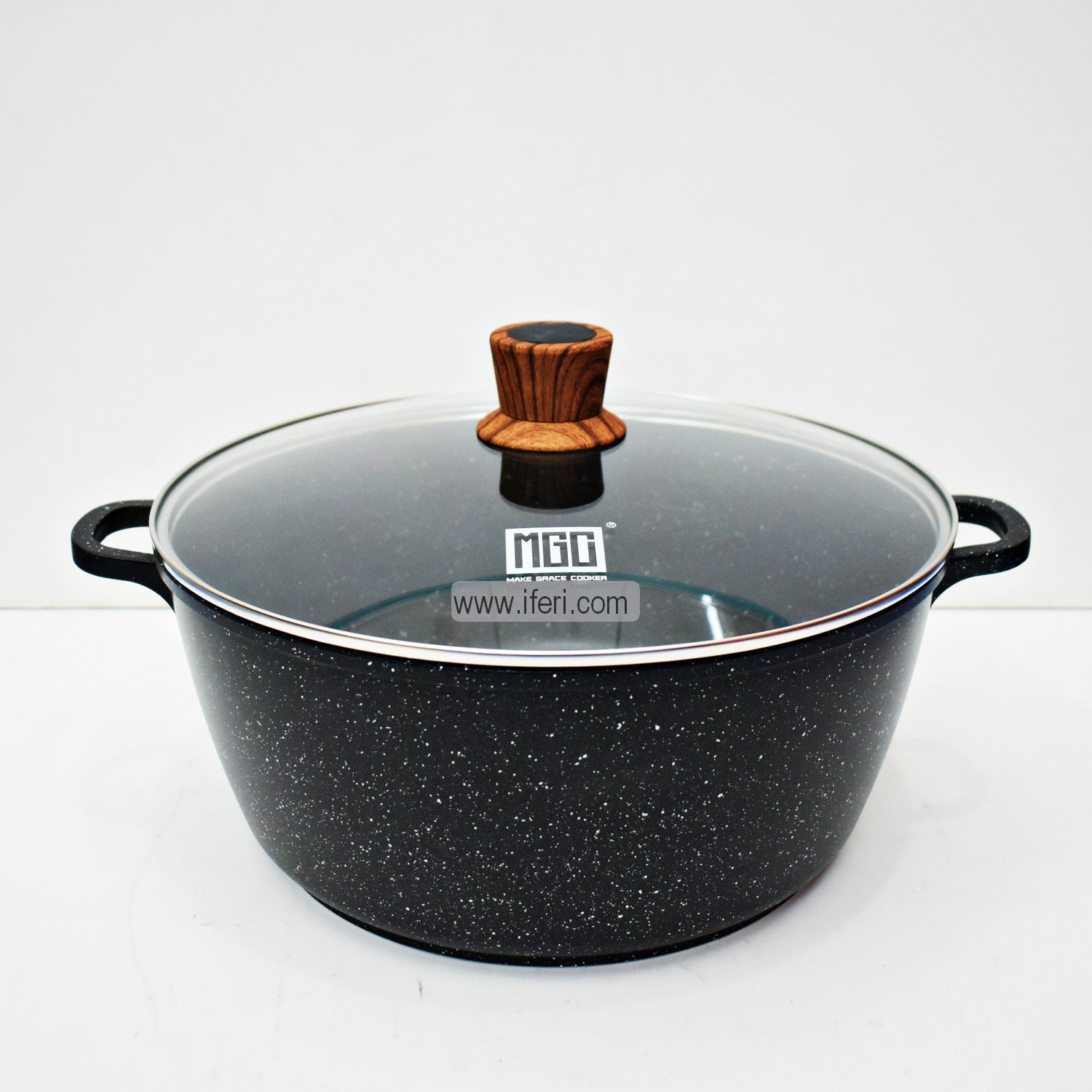 36cm MGC Non-stick Marble Coated Cookware with Lid RY0831