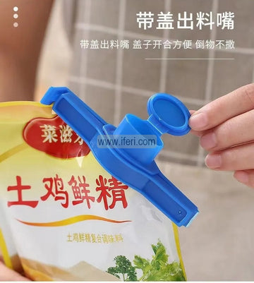 Plastic Reusable Sealing, Kitchen Packet Sealer Bag Clip, Food Storage Sealer Clip AnZ034