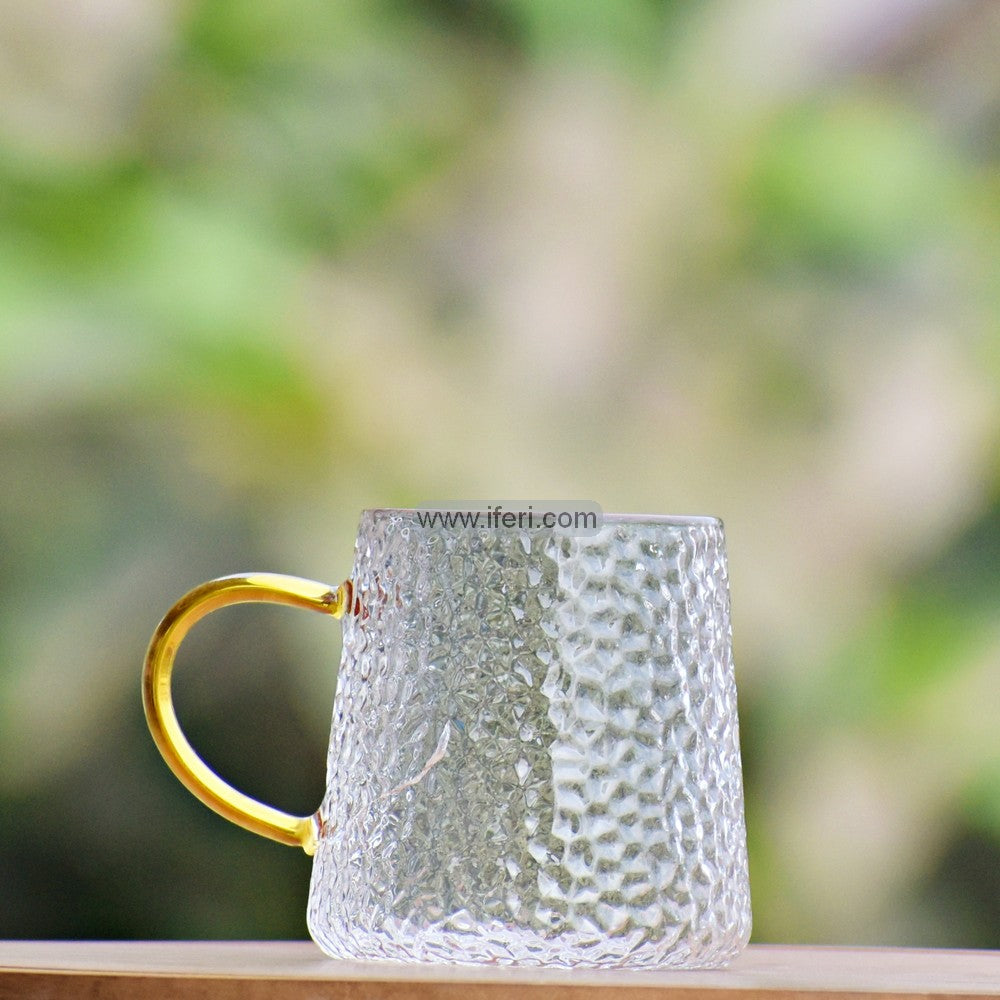 3.5 inch Borosilicate Glass Water Juice Mug RH0344