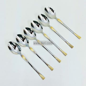 6 Pcs Stainless Steel Dinner Spoon Set MT345