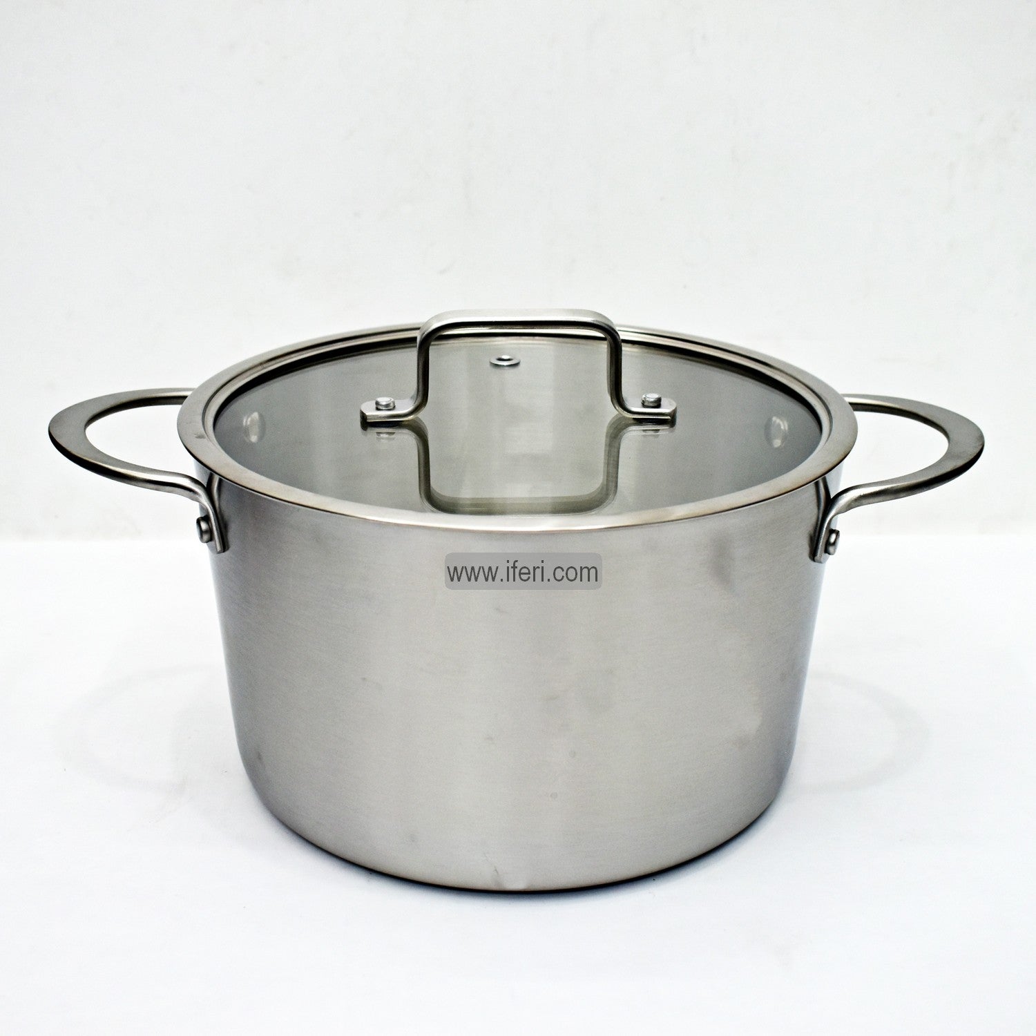 20cm Stainless Steel Cookware with Lid RY06364