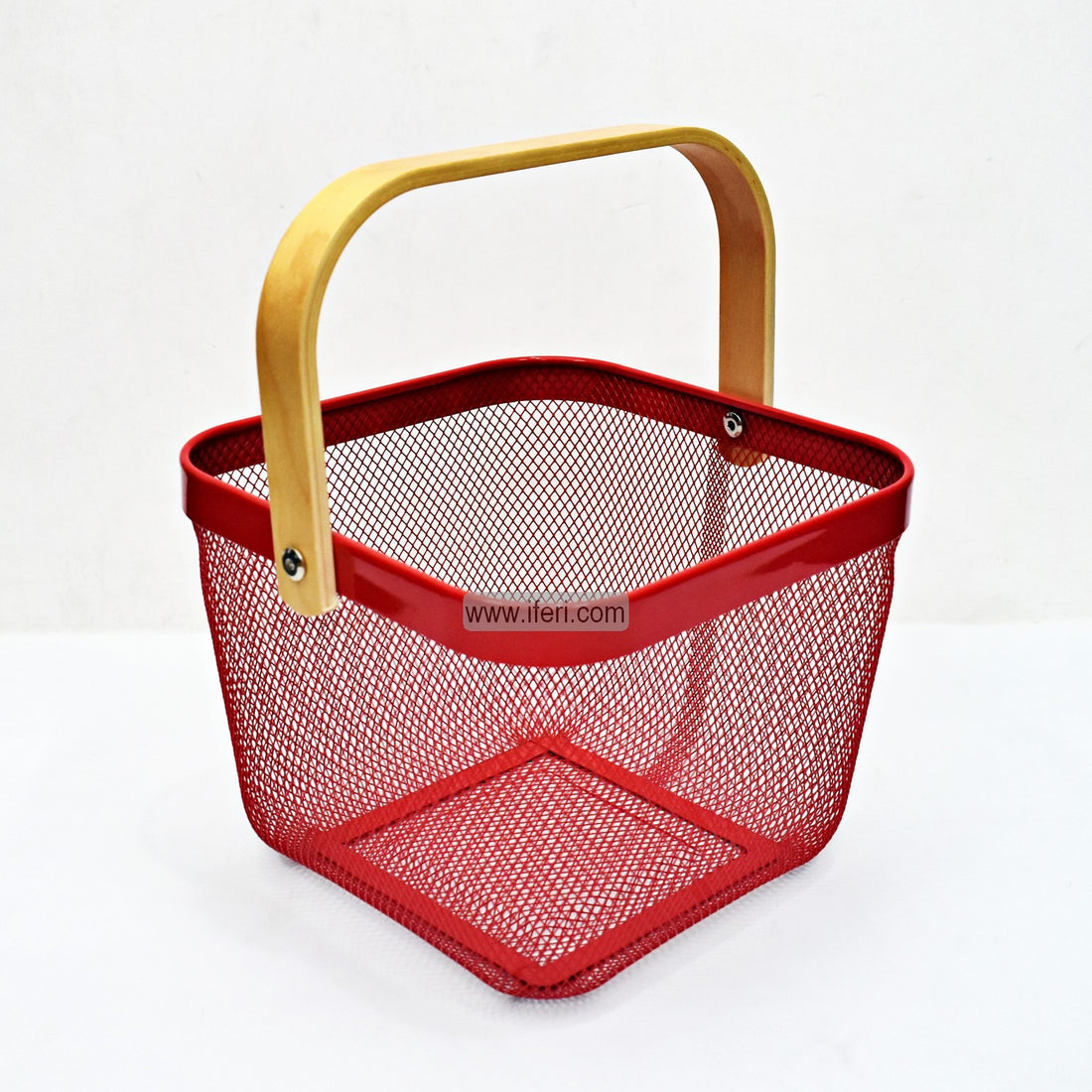 9 Inch Metal Fruit Basket, Multifunctional Storage Basket