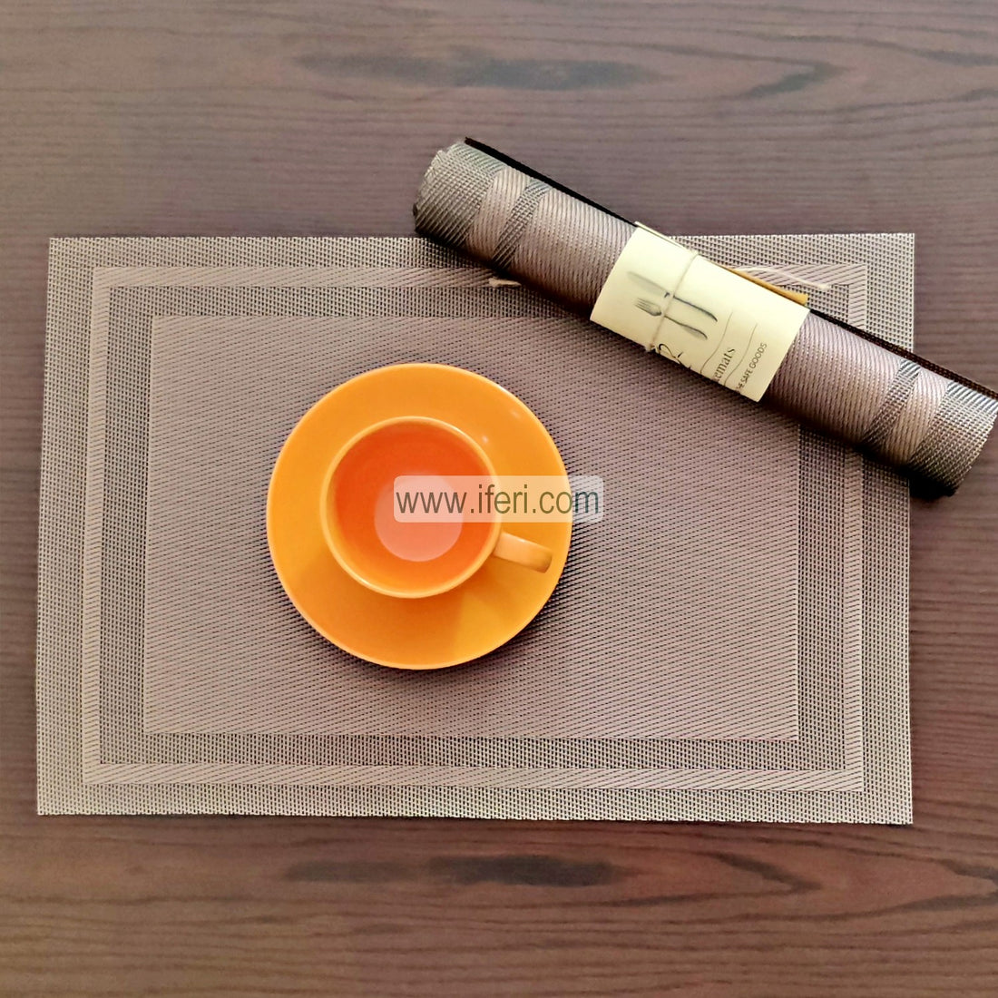 7 Pcs Washable PVC Table Mats RJ14278 Price in Bangladesh - iferi.com