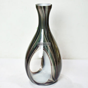 16 Inch Heavy Glass Decorative Large Flower Vase HR0492