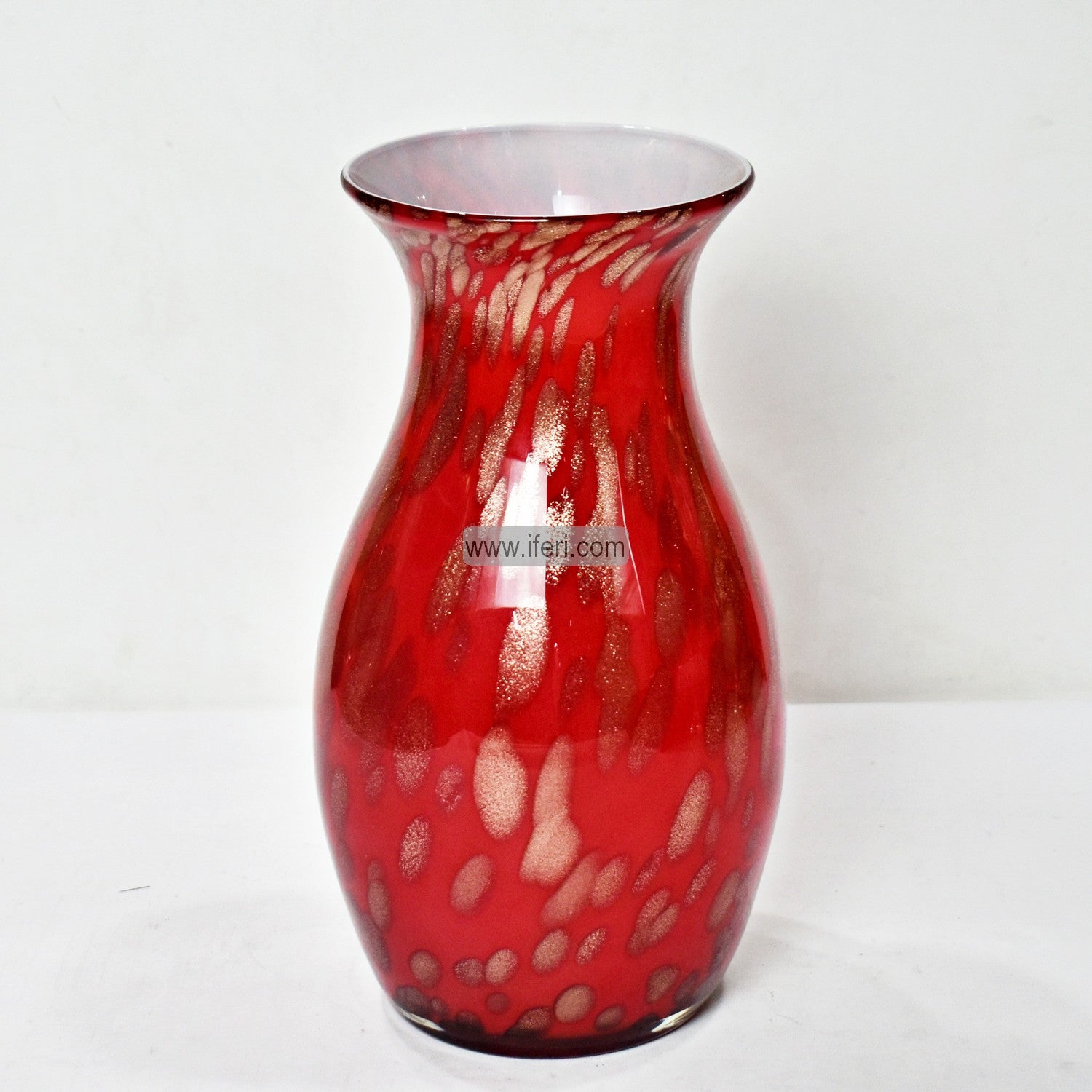 11 Inch Heavy Glass Decorative Flower Vase HR0498