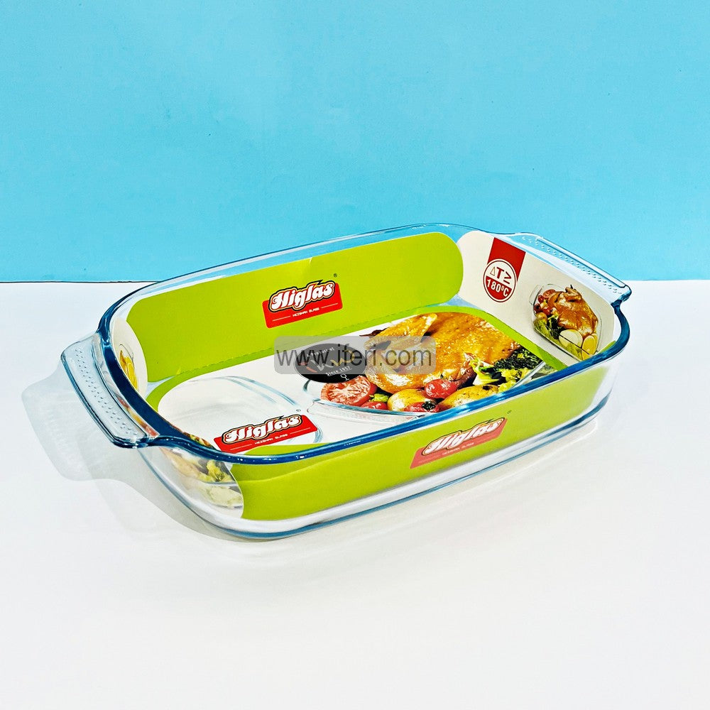 2 Liter Oven Proof Tempered Glass Casserole UNQ0355