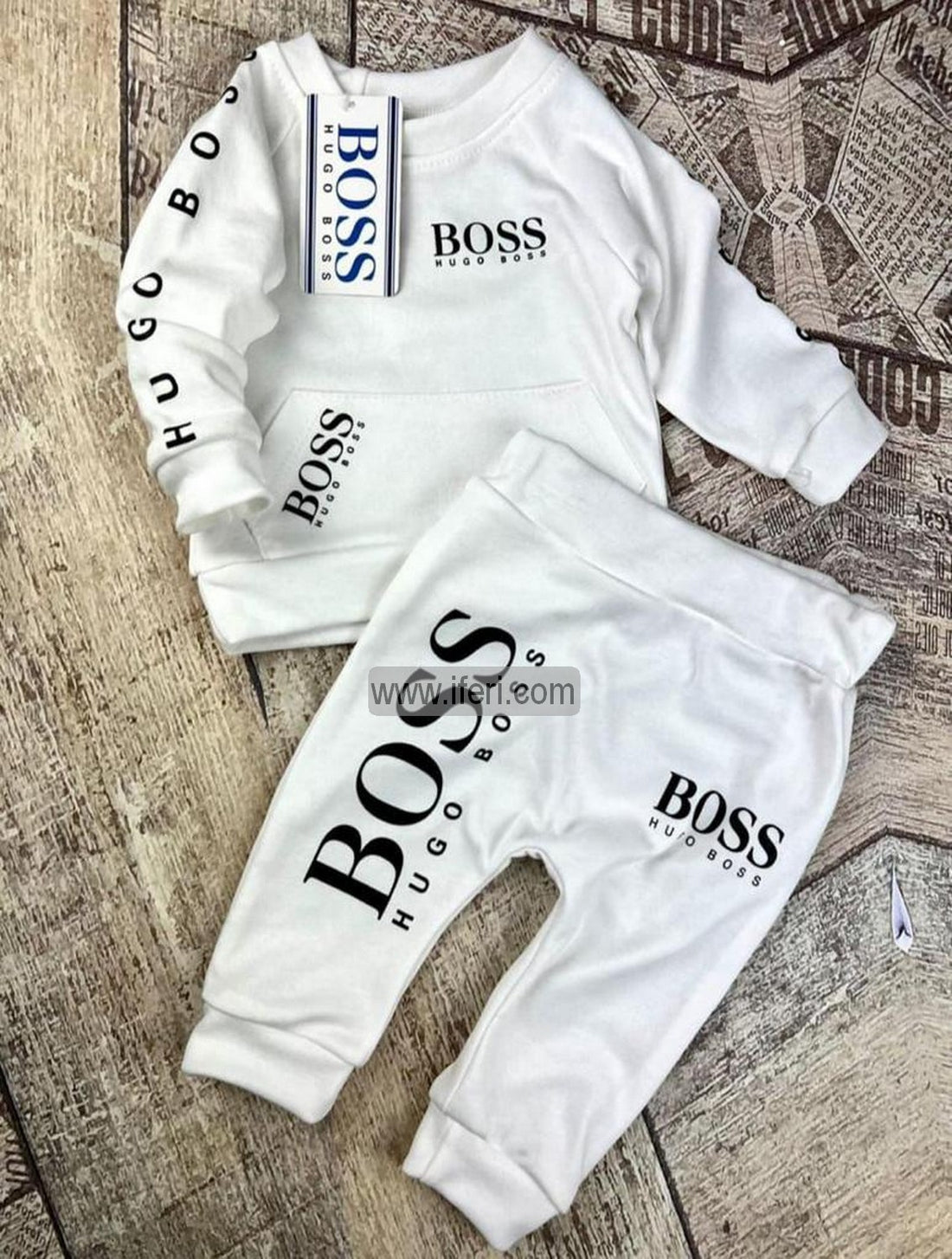 2 Pcs Baby Boy Dress Combo Set GA7677