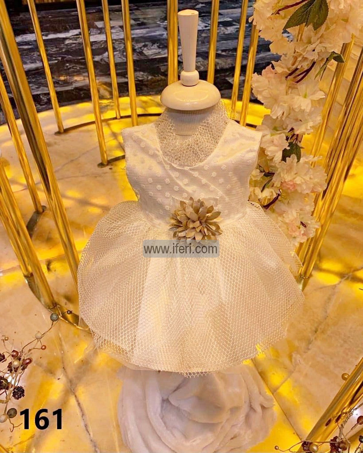 4 Pcs Infant Baby Girl Dress Set Gift Box Combo Set GA7700