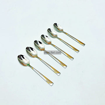 6 Pcs Stainless Steel Tea Spoon Set TG10377