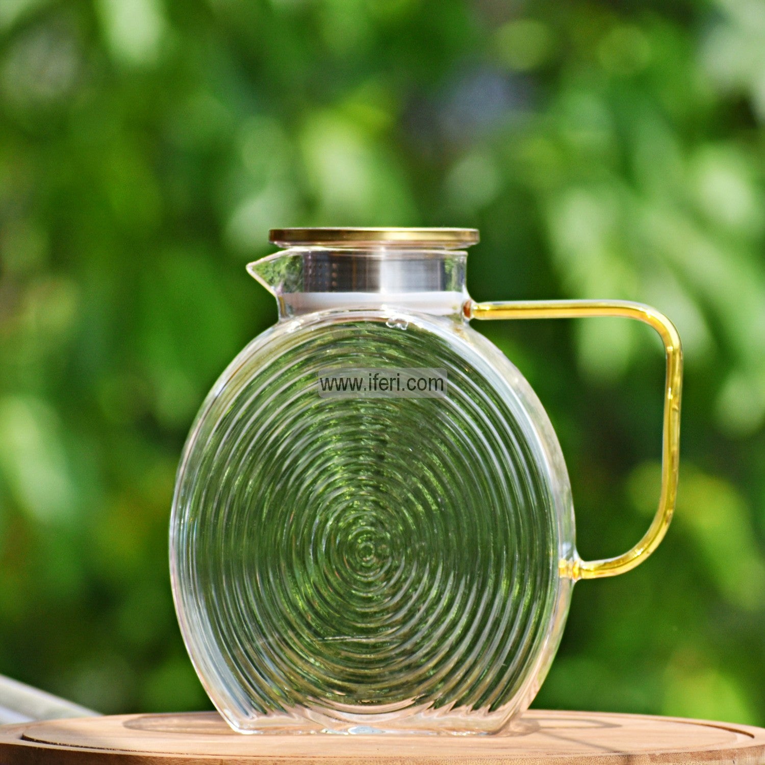 8.5 Inch Borosilicate Glass Water Juice Jug FH2200