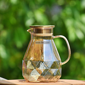 8 Inch Borosilicate Glass Water Juice Jug FH2204