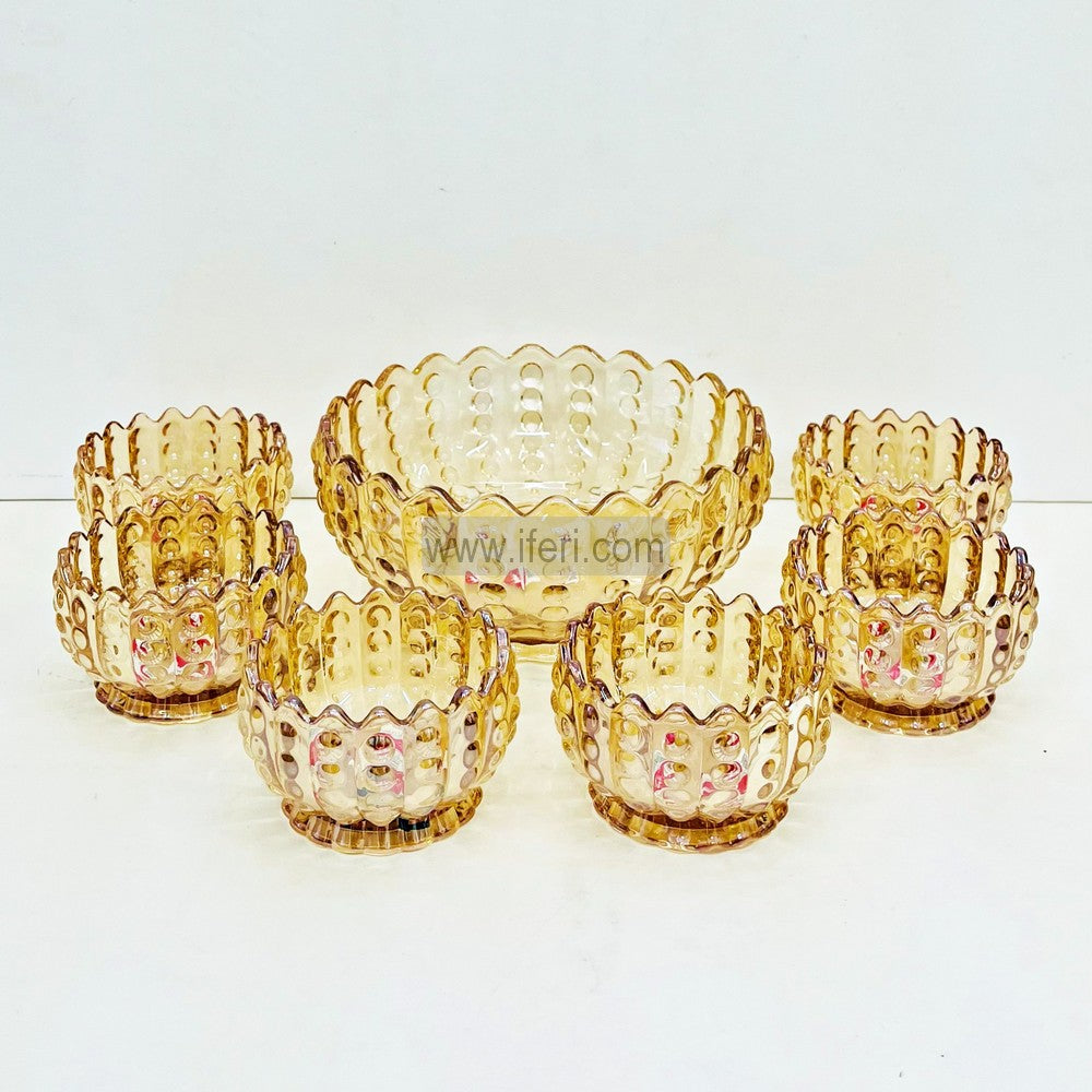 7 Pcs Glass Firni, Dessert Serving Bowl Set RH0385