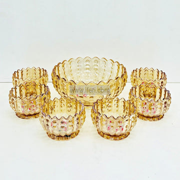 7 Pcs Glass Firni, Dessert Serving Bowl Set RH0385