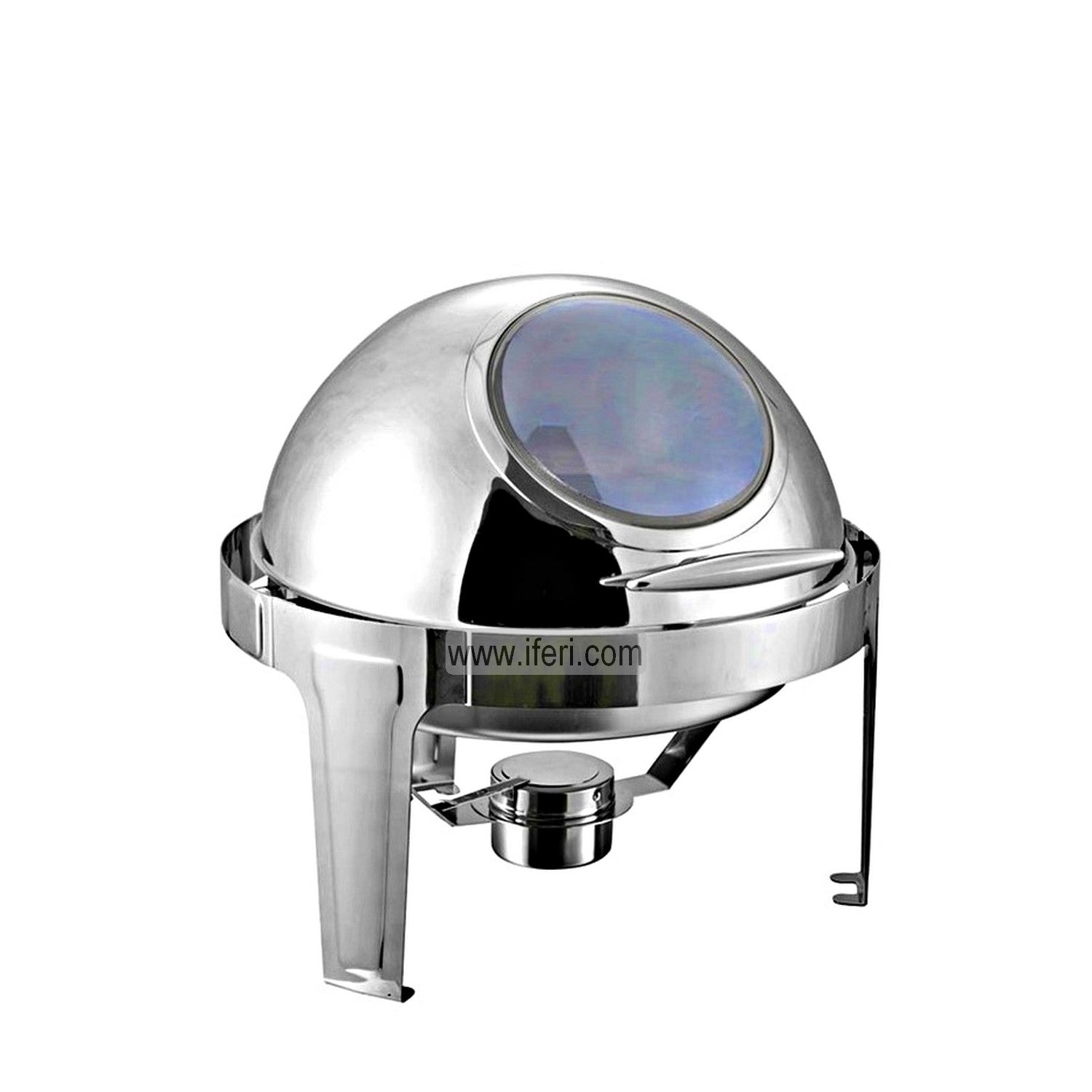 Banquet Chafing Dish Round Rolling-Top Chafing Dish with Glass Window EB7753
