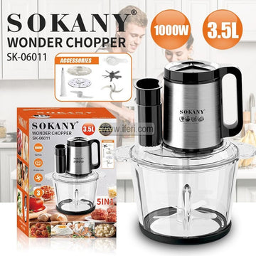 Sokany 3.5 Liter Multifunctional Food Chopper SK-06011