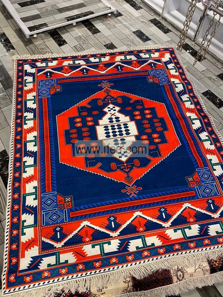 6.5 Feet Exclusive Turkish Digital Printed Synthetic Carpet GA8405