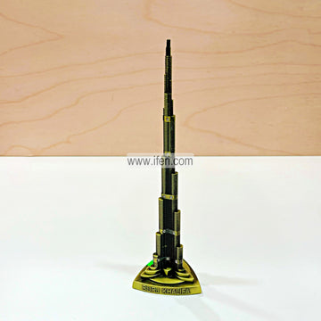 10 Inch Metal Burj Khalifa Sculpture Showpiece HR1700