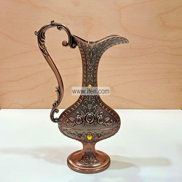 13 Inch Exclusive Metal Decorative Flower Vase HR1665