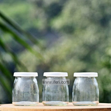 3 Pcs Glass Spice Jar / Pickle Jar Set LC0005