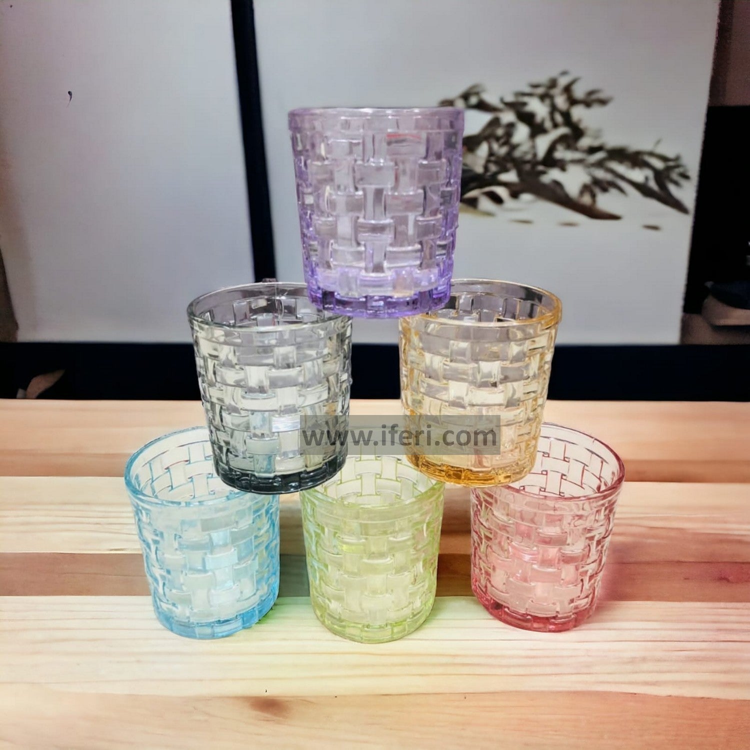 6 Pcs Water Juice Glass Set SMN0072