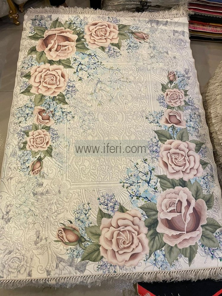 6.5 Feet Exclusive Turkish Digital Printed Synthetic Carpet GA8422