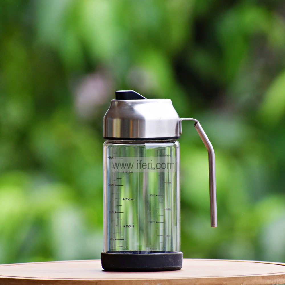 400ml Borosilicate Glass Oil Vinegar Jar / Pot MT422