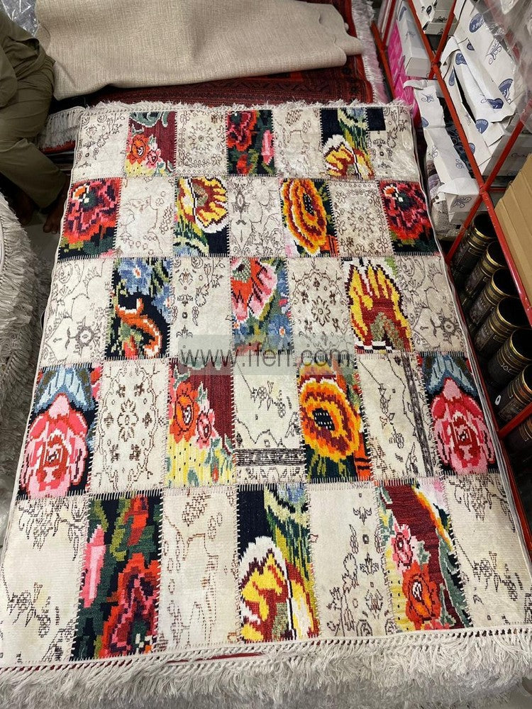 6.5 Feet Exclusive Turkish Digital Printed Synthetic Carpet GA8425