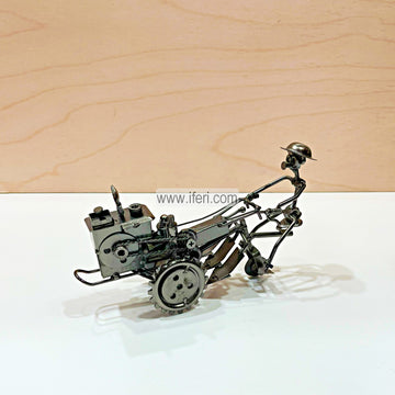 9.5 Inch Metal Tractor Model Sculpture Showpiece HR1693 - (সেল)