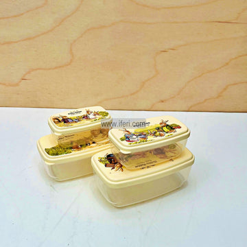 4 Pcs School Tiffin Box Food Container SP6789