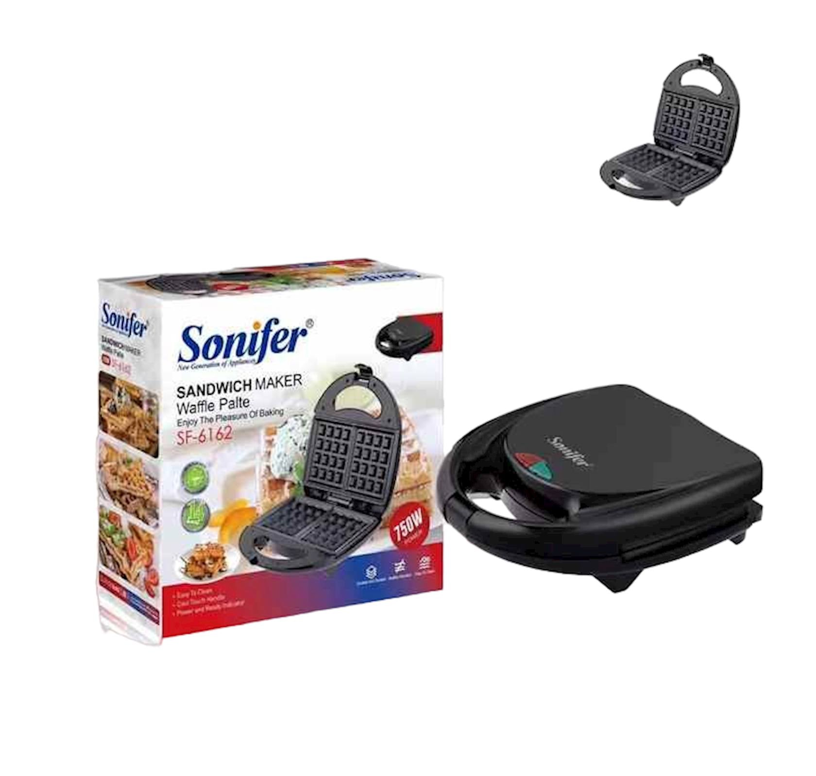 Sonifer 750W Waffle Maker SF-6162