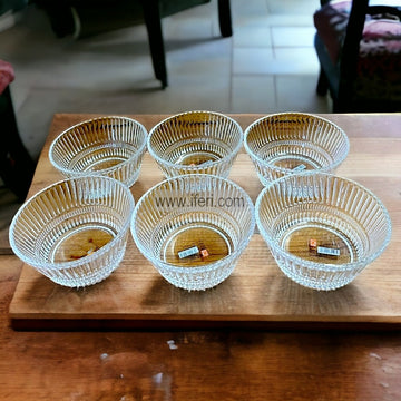 6 Pcs Glass Firni, Dessert Serving Bowl Set SMN0130