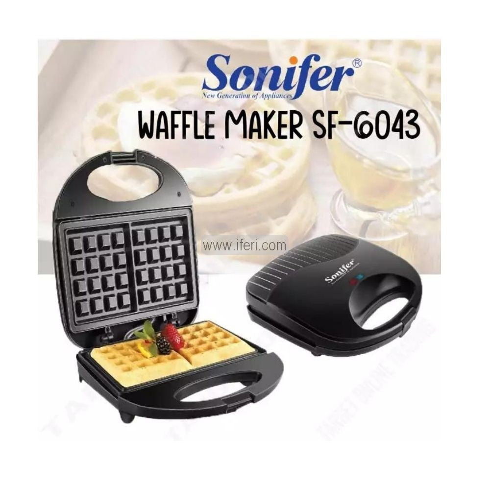 Sonifer 750W Waffle Maker SF-6043
