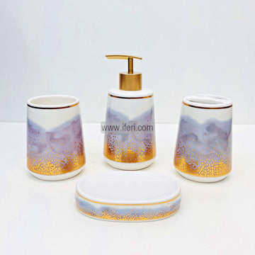 4 Pcs Ceramic Bathroom Soap Dispenser Set TB1453
