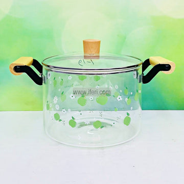 3.5 Liter Heat Resistant Borosilicate Glass Cooking Pot RH0461