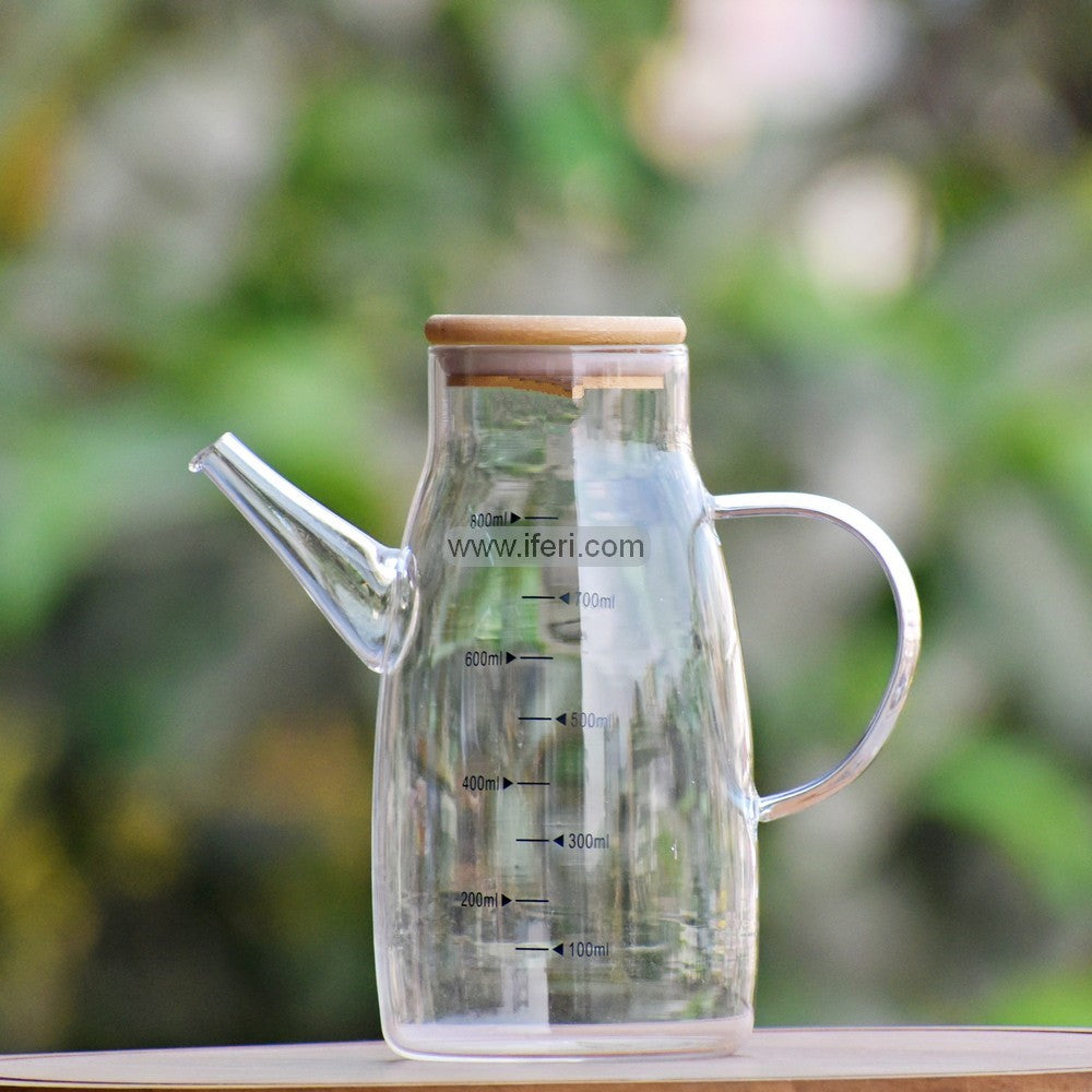 800ml Borosilicate Glass Oil Vinegar Jar FT1462