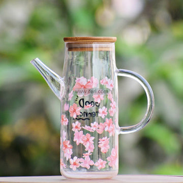 8 Inch Borosilicate Glass Oil Vinegar Jar FT1463