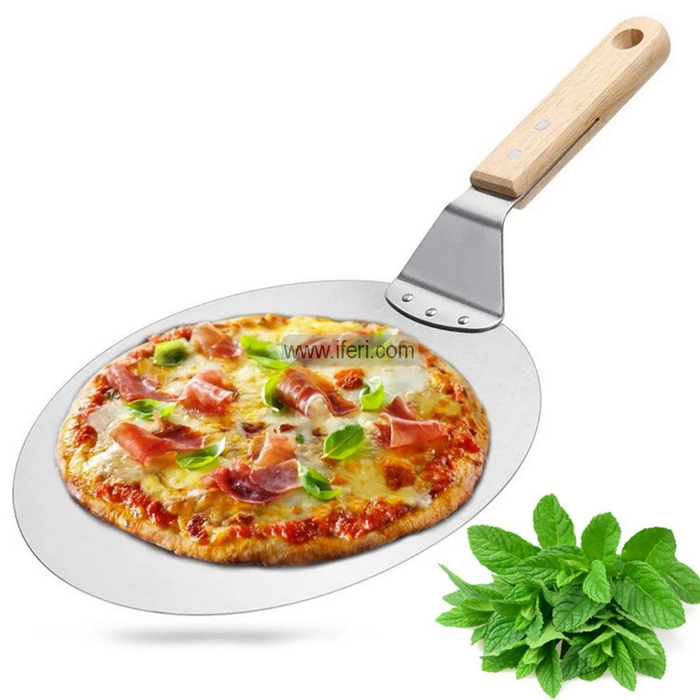 12 Inch Stainless Steel Pizza Peel, Pizza Spatula, Transfer Tray EB21466