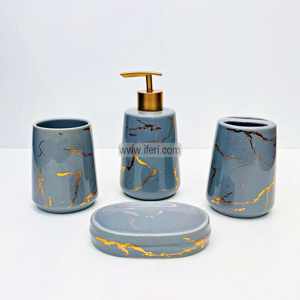 4 Pcs Ceramic Bathroom Soap Dispenser Set TB1455