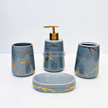 4 Pcs Ceramic Bathroom Soap Dispenser Set TB1455