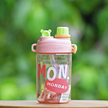 650ml Double Mouth School Water Bottle Flask MT473